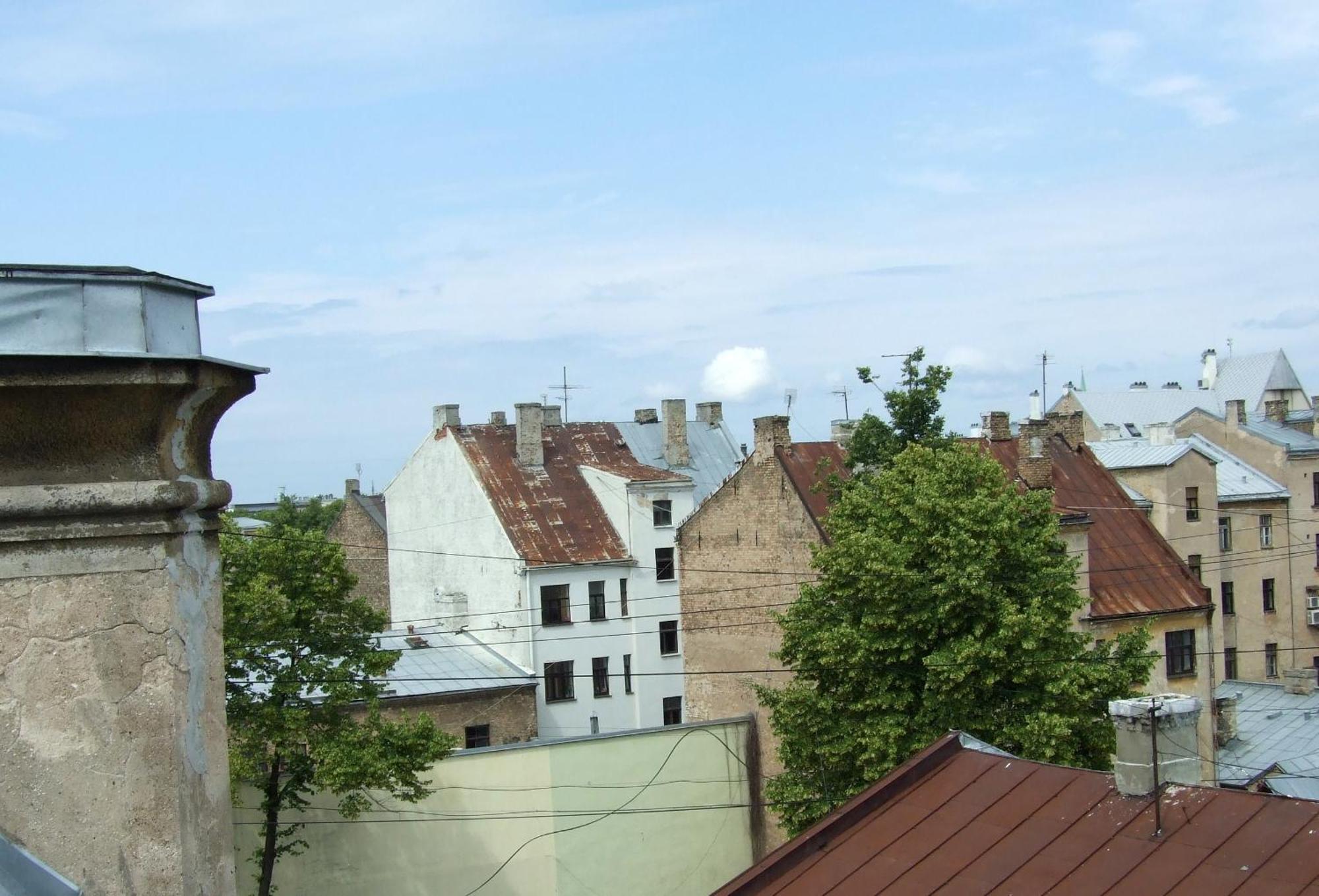 Sunlit Loft Apartment Riga Exterior foto